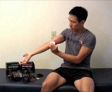 Golfer's Elbow taping - Skinetex