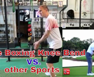 A Boxing Film Study | Breaking Down A Fighter's Stance | The Knee Bend
