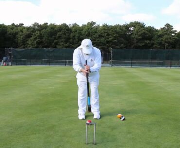 Croquet - 4 Consecutive Hoop Shots - 1/64" Total Clearance For Ball