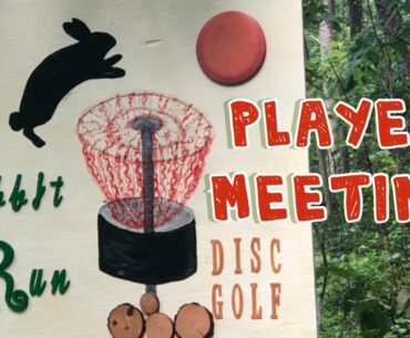 Rabbit Run PDGA Player Meeting