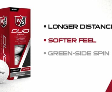 Wilson Staff DUO Spin Golf Ball