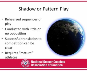 NSCAA - Effective methodology for coaching technique and game tactics (presented by Ian Barker)
