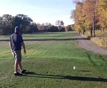 Trying out my new Cleveland Mashie