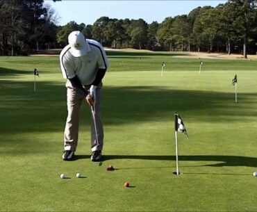 Coach Contento Golf. Putting drill for making more short putts.