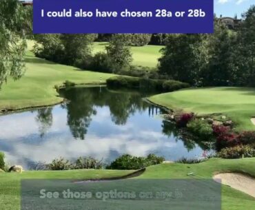 Unplayable Lie Golf Rule 28