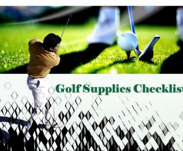 Different Types of Golf Supplies