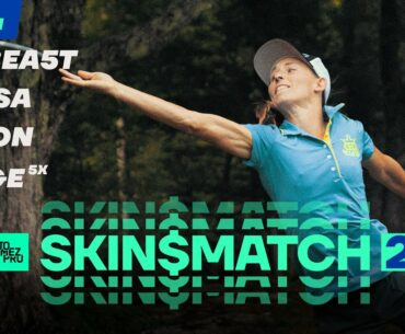 DISC GOLF SKIN$ MATCH 2 | Part 1 | McBeth, Pierce, Lizotte, Jones at Smuggs