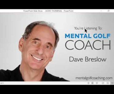 GOLF MENTAL GAME TIP: SELF HONESTY