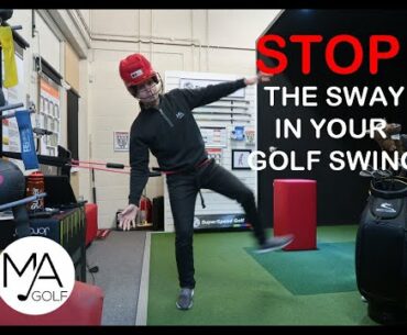 Stop the sway in your golf swing