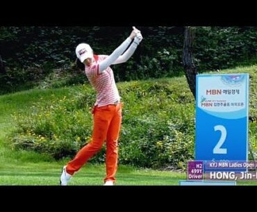 [Slow HD] HONG Jin-Eui 2013 Driver with Practice Golf Swing (1)