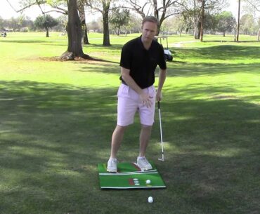 Sand and Flop Shots | How to use the Perfect Pitch Golf Mat for better sand and flop shots