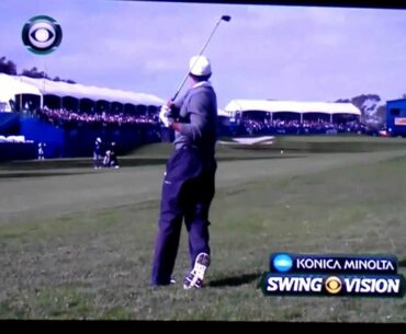 Tiger Woods ferocious swing!!! Torrey Pines 2013