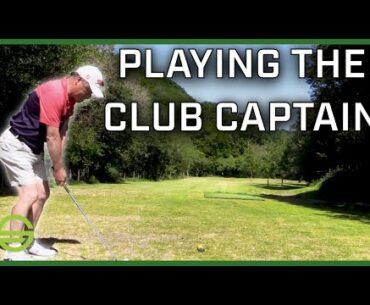 TAKING ON A GOLF CLUB CAPTAIN - AT HIS HOME COURSE! 3 HOLE MATCHPLAY