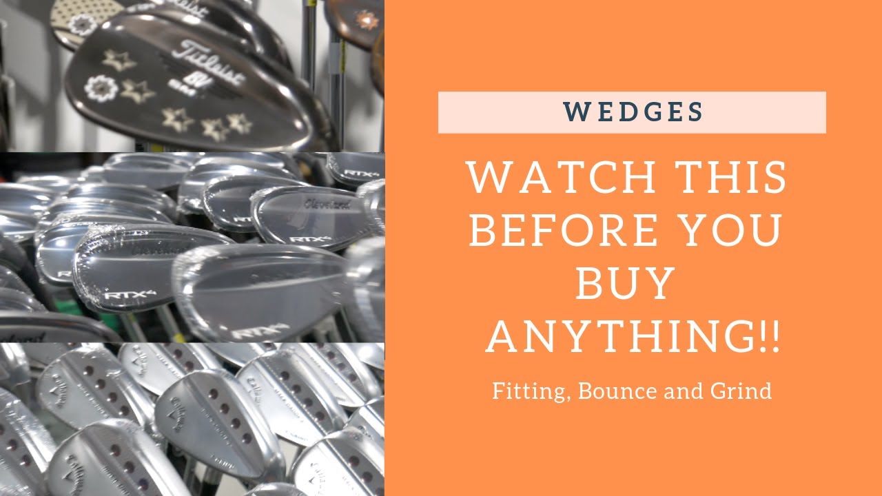 NEW WEDGES – Club Fitter Conversation – Bounce, Grind and What You Should Consider. NEW WEDGES - Club Fitter Conversation - Bounce, Grind and What You Should Consider.