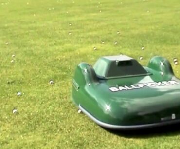 Protect your golf balls with the BALLPICKER robot