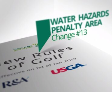 Water Hazerd Penalty Area - Golf New Rules