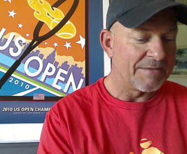 Joe Durica's Stick It Wear?! line of tennis shirts