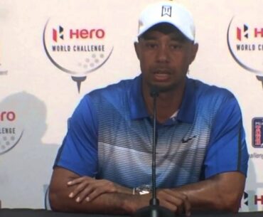 Tiger Woods returns to golf at the Hero World Challenge
