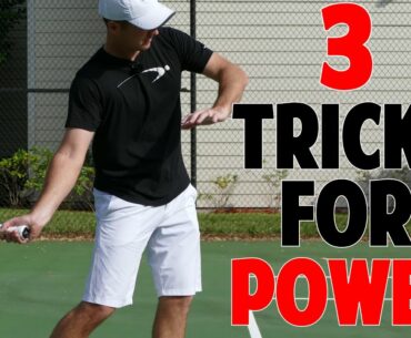 Tennis Forehand Tip | 3 Tricks For Pro Like Power
