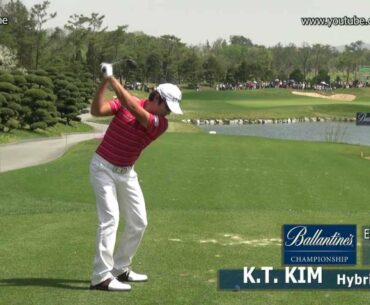 [1080p HD] Kim K.T. 2012 Hybrid with Practice Golf Swing (1)_European Tour