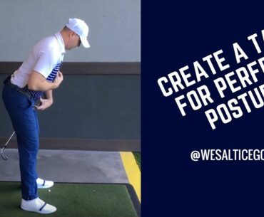 GOLF: CREATE A TAIL FOR PERFECT POSTURE