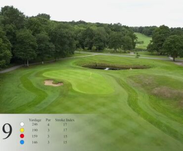 The Drift Golf Club - Hole 9