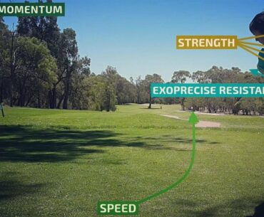Power and precision on every stroke in golf. Full swing driver, irons, and putting.