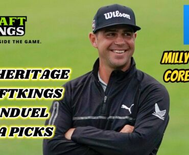 DRAFTKINGS RBC HERITAGE PGA PICKS + BREAKDOWN