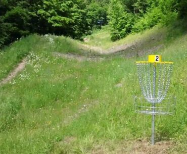 Explore Disc Golf utilizes ski trails for Mobile Disc Golf Experience at Plattekill Mountain