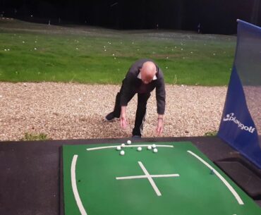 80 year old golf ball theif risking his life, breaking fairway rules