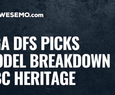 PGA DFS Picks & Predictions - 2020 RBC Heritage DraftKings & FanDuel Golf Model Breakdown