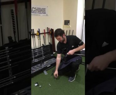 Putter Fitting at St Andrews Golf Company, introducing The George Nicoll by Raybon Putters.