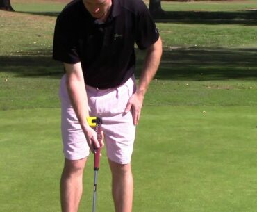 Golf Putting Drill | Putt With One Hand Using the Putter Cube for Feedback