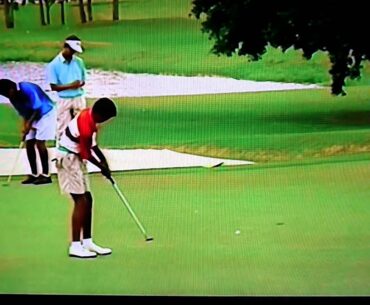 14 year old Tiger Woods at the Honda Classic