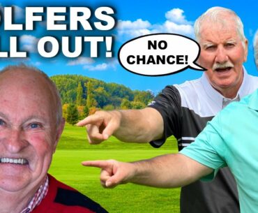 GOLF LESSON IN GOLF ETIQUETTE GONE WRONG!!