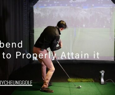 Side Bend in the Golf Swing - How to Properly Attain it