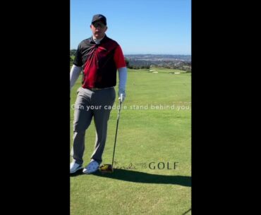 Can Caddie Stand Behind Player? 2019 Golf Rules