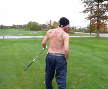 All Pucked Up Golf Tourney - Hole #2 "Shirts Off Golf"
