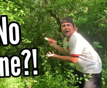 Playing The Most Over Grown Disc Golf Course Ever!!