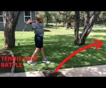 Tennis golf battle