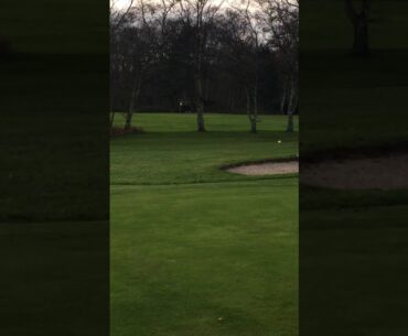 Quiz 11 (The Rules of Golf).  Ball on wrong putting green