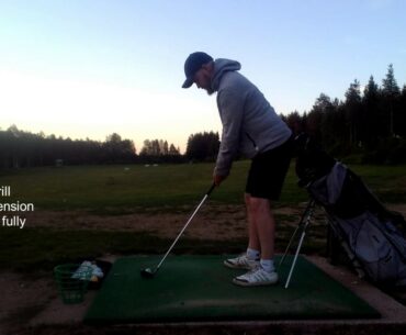 9 iron range swings
