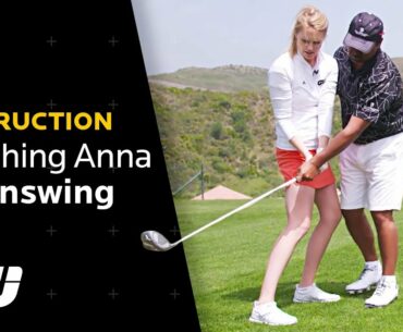 The PERFECT DOWNSWING Explained | Michael Campbell Tips | Coaching Anna | Golfing World