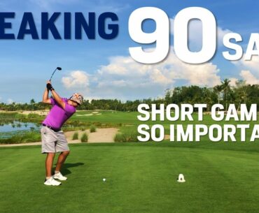 How to Break 90 - Way of the Playa Disciple Round 3 - SHORT GAME GONE