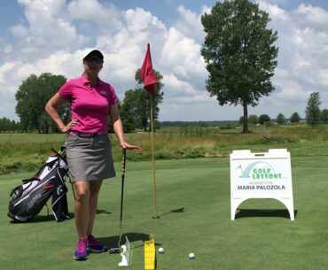 How to Practice the Arc Putting Stroke.