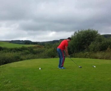 Ian Nagle tees of at Castleisland Golf Club #munsterrace