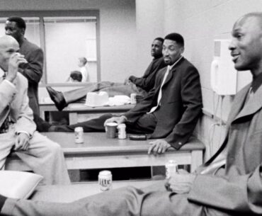 Michael Jordan-''When i first join the team, they were drinking beers at half''
