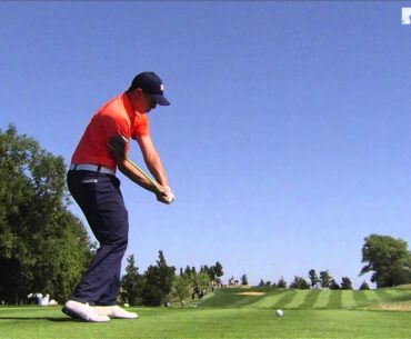 Matthew Fitzpatrick - slow motion golf swing - tee shot