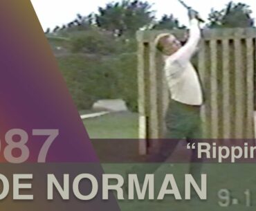 Moe Norman 1987  - Rare Video of Moe "Ripping the Ball".