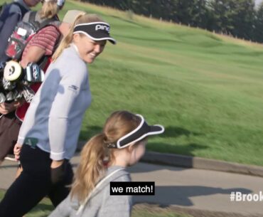 Brooke Henderson Makes "Brooke Brigade" Fan's Day